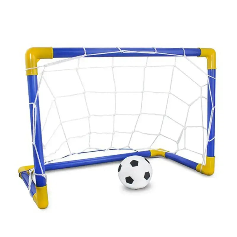 2 set Football Goal Toy Set Kids Soccer Goal Pool Set for Toddler Boys and Girls 3+ Kids Ball Toy Pinochio
