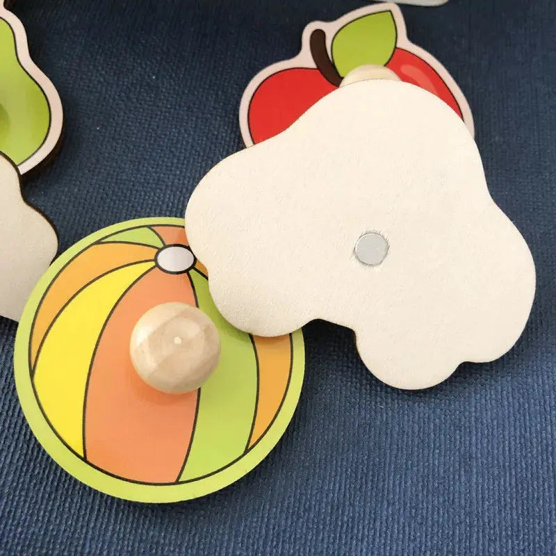 Kids Montessori 3D Wooden Puzzle Hands Grab Child Puzzle Educational Learning Toys Baby Games Puzzles For Kids 1 2 3 Years Old Pinochio