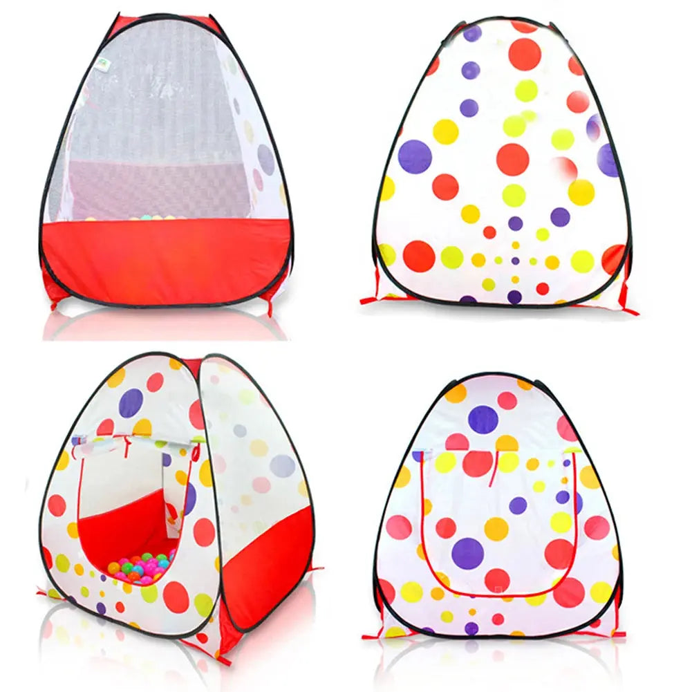 100CM Large Portable kids Play Tent house Ball Pool Folding boys girls indoor Outdoor tents for baby Children Play house gift Pinochio