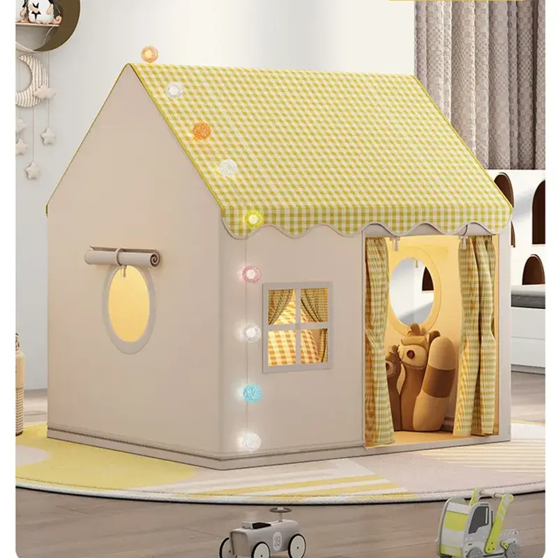 Children's Tent Indoor Play House Outdoor Games Garden Tipi Princess Castle Folding Cubby Toys Tents Enfant Room House Teepee Pinochio