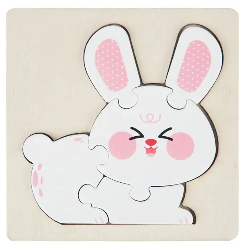 High Quality 3D Wooden Puzzle Baby Cartoon Animal Traffic Jigsaw Early Learning Cognition Game Puzzle Toys for Children Pinochio