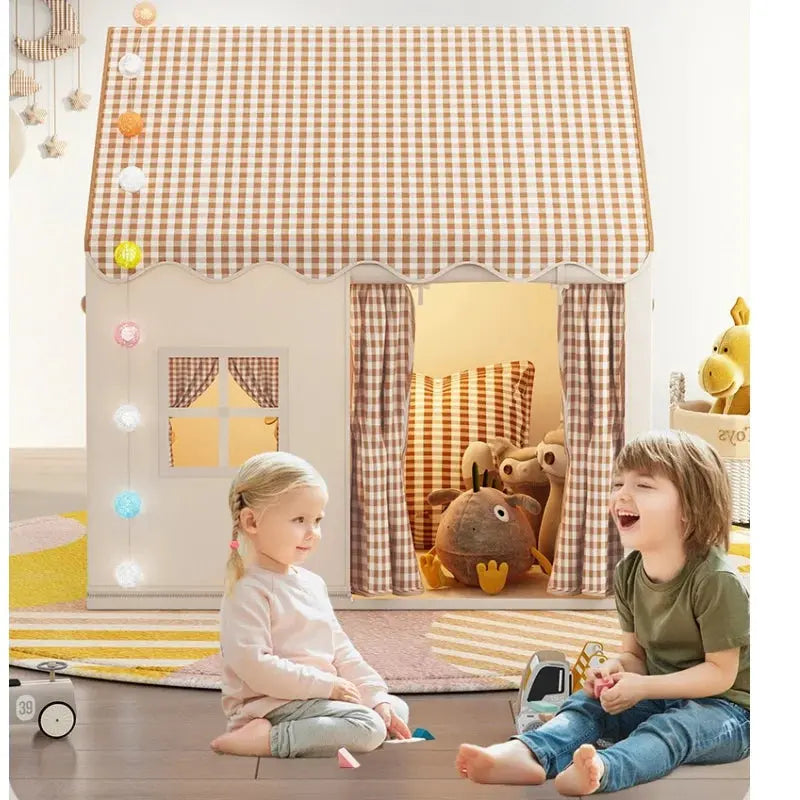 Children's Tent Indoor Play House Outdoor Games Garden Tipi Princess Castle Folding Cubby Toys Tents Enfant Room House Teepee Pinochio