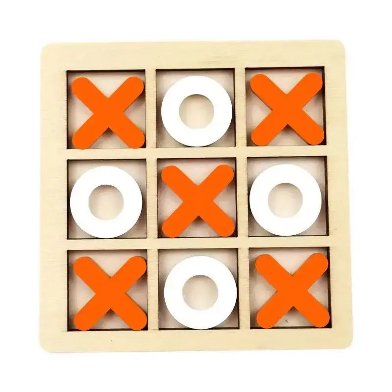 Funny Gifts Desk Decoration Family Games Table Toy Board Game Tic Tac Toe Pinochio