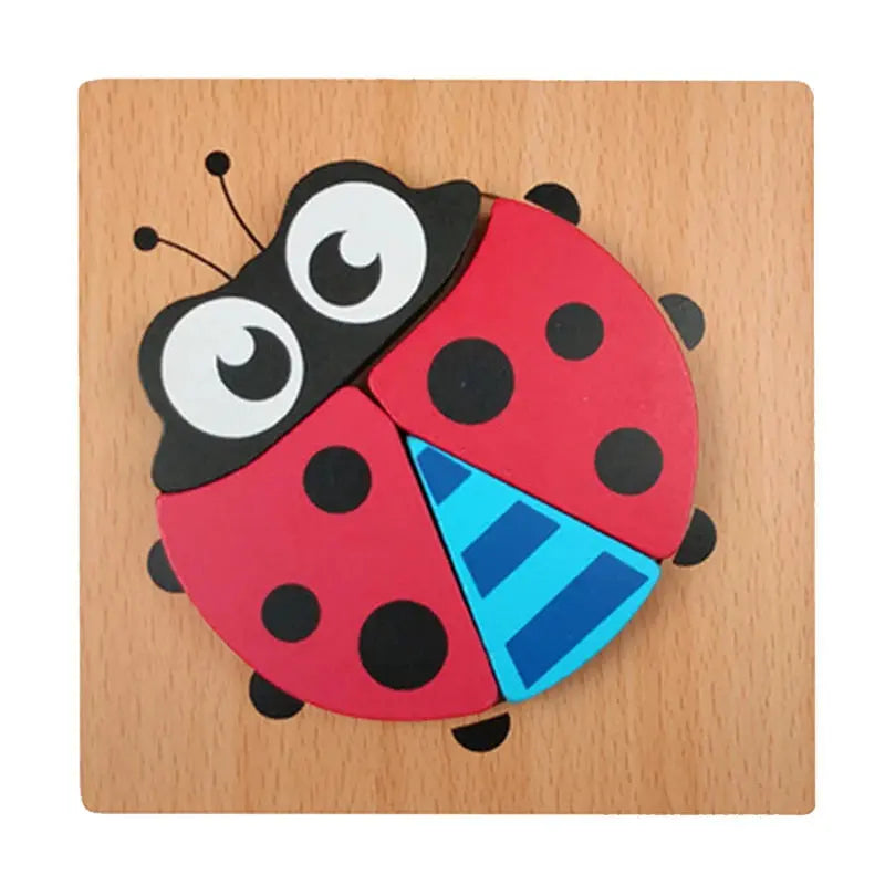 Kids Montessori 3D Wooden Puzzle Hands Grab Child Puzzle Educational Learning Toys Baby Games Puzzles For Kids 1 2 3 Years Old Pinochio