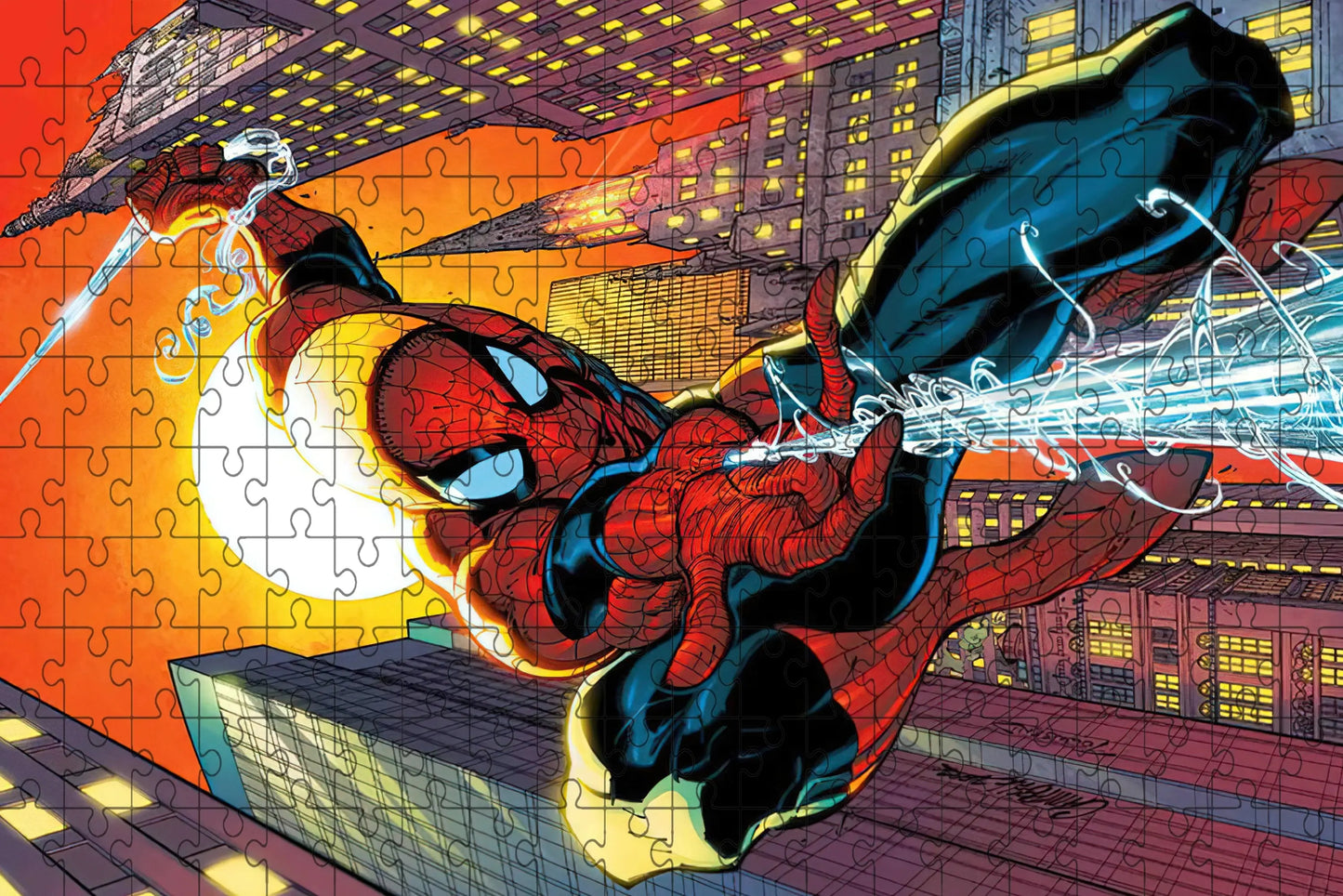 108/200/300/500/1000pcs Spider Man puzzles, gifts, Wooden high-quality floor puzzle Pinochio