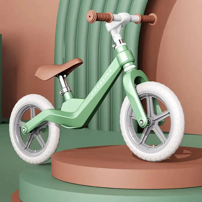 Outdoor Children's Balance Bike Toys Without Foot Pedal Baby Sports Training Walker Bicycle Inflatable Tires Best Gift for Kids Pinochio