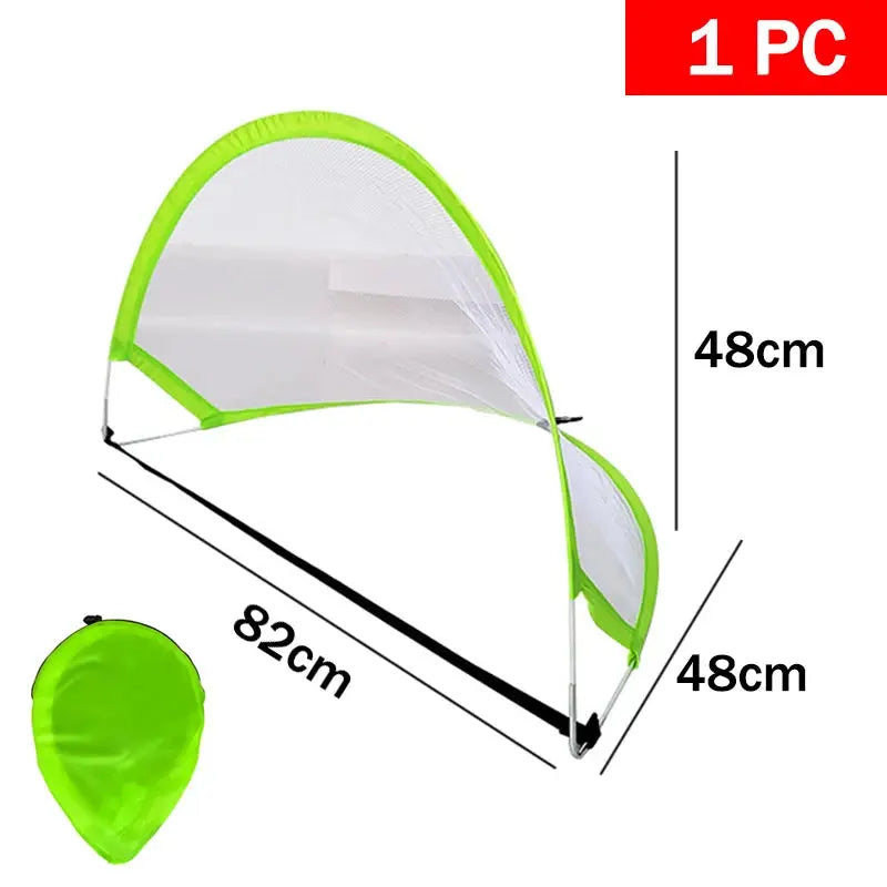 Children Soccer Outdoor Sports Toys Portable Folding Football Goal Outside Sports Parent-Child Interactive Activities Games Toys Pinochio