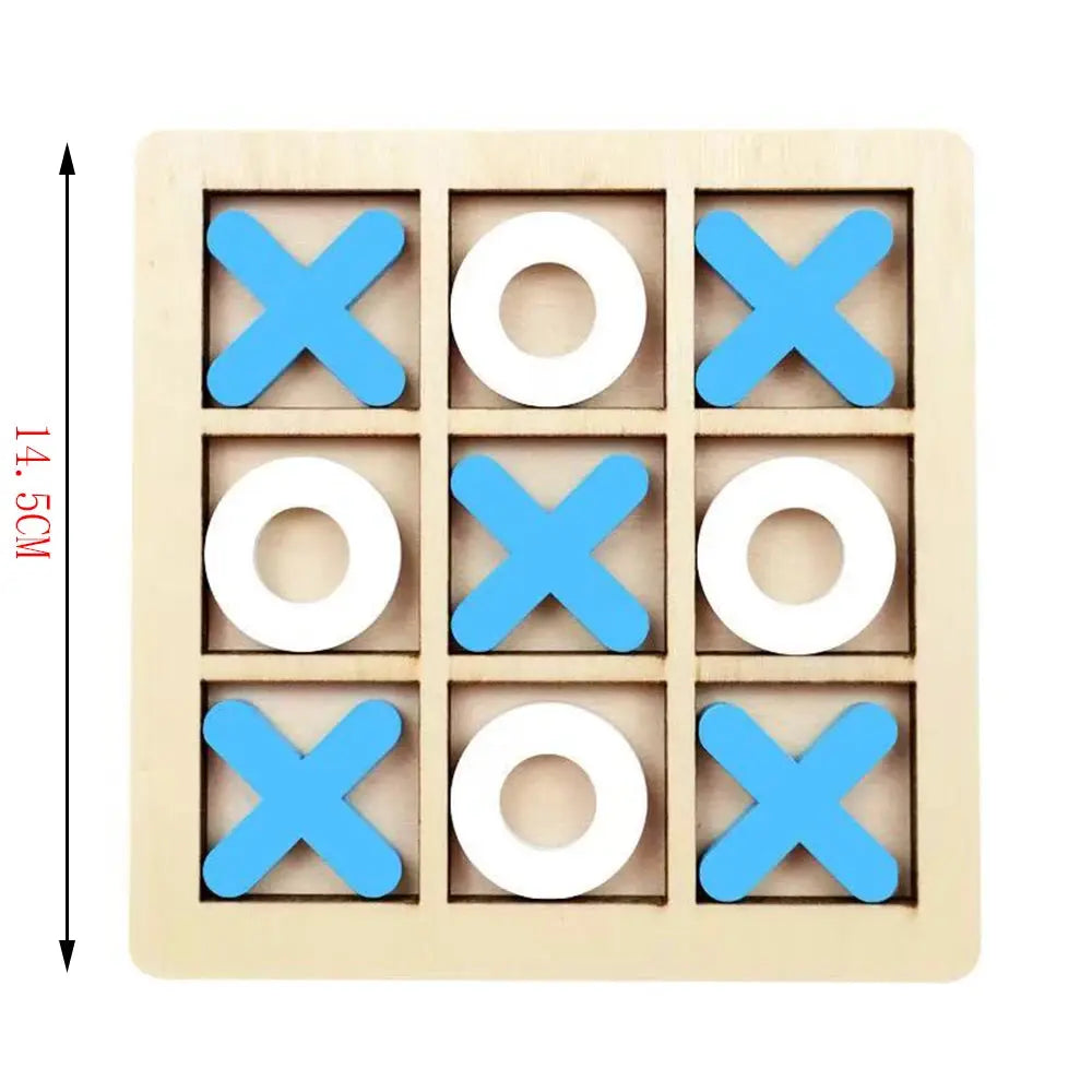 Funny Gifts Desk Decoration Family Games Table Toy Board Game Tic Tac Toe Pinochio