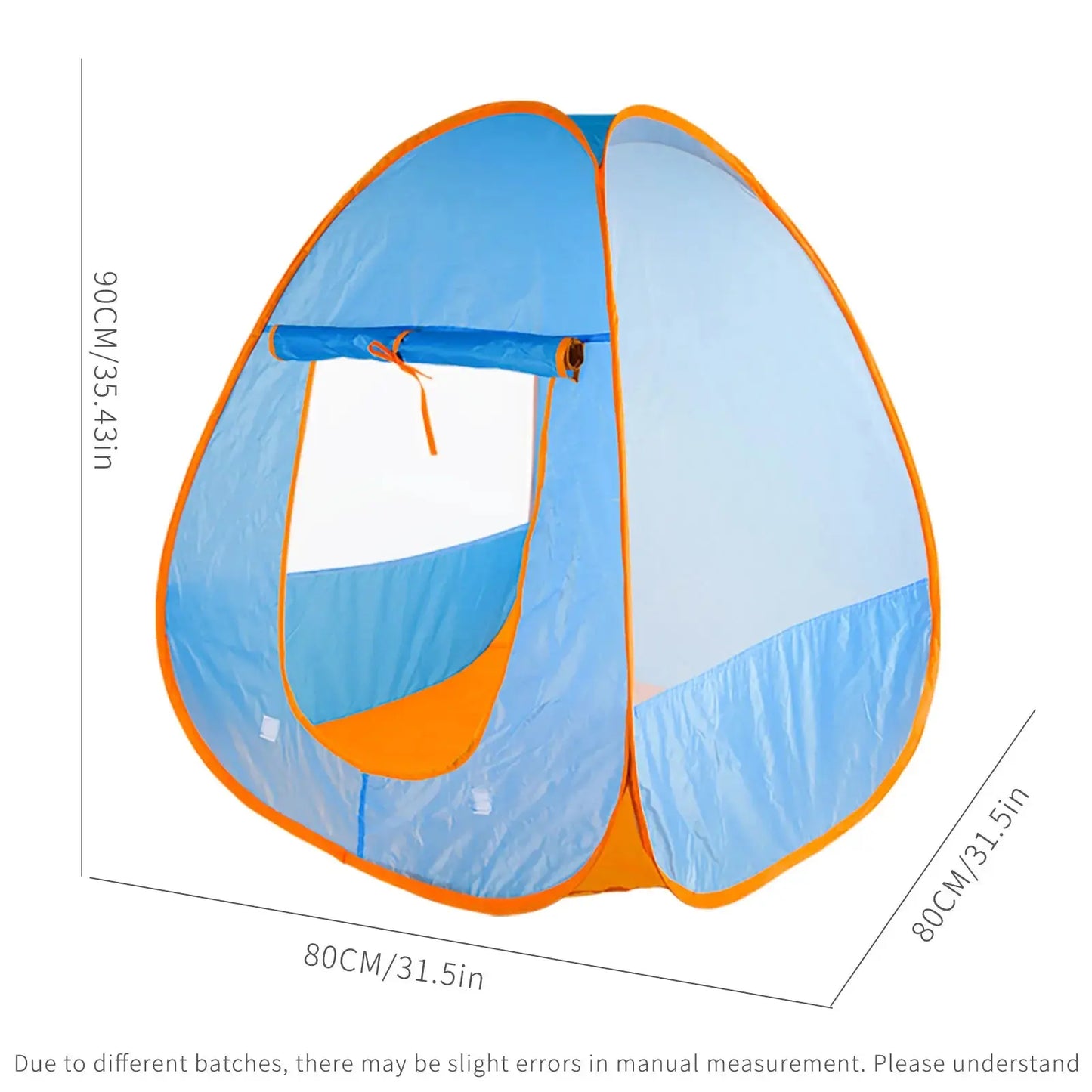 Children'S Pop-Up Game Tent Game Indoor And Outdoor Blue/Green Tent House Toys, Convenient To Carry The Perfect Children'S Gift Pinochio