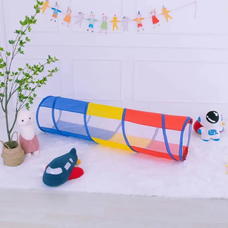 Portable Children's Tent Crawling Tunnel Beach Toys Ball Pool Tent Kids Pop-up Tent Indoor Crawling Games Child Play House Tents Pinochio