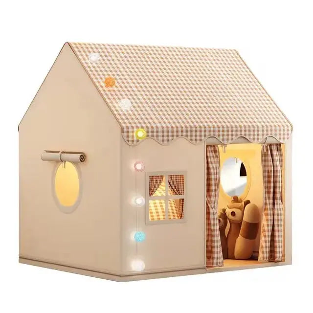 Children's Tent Indoor Play House Outdoor Games Garden Tipi Princess Castle Folding Cubby Toys Tents Enfant Room House Teepee Pinochio