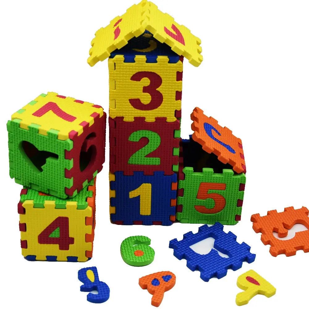 EVA Play Foam Number Arabic Letter Mats Puzzle Toys for Muslim Kids Soft Floor Play Carpet Educational Crawling Mat Baby Toy Pinochio