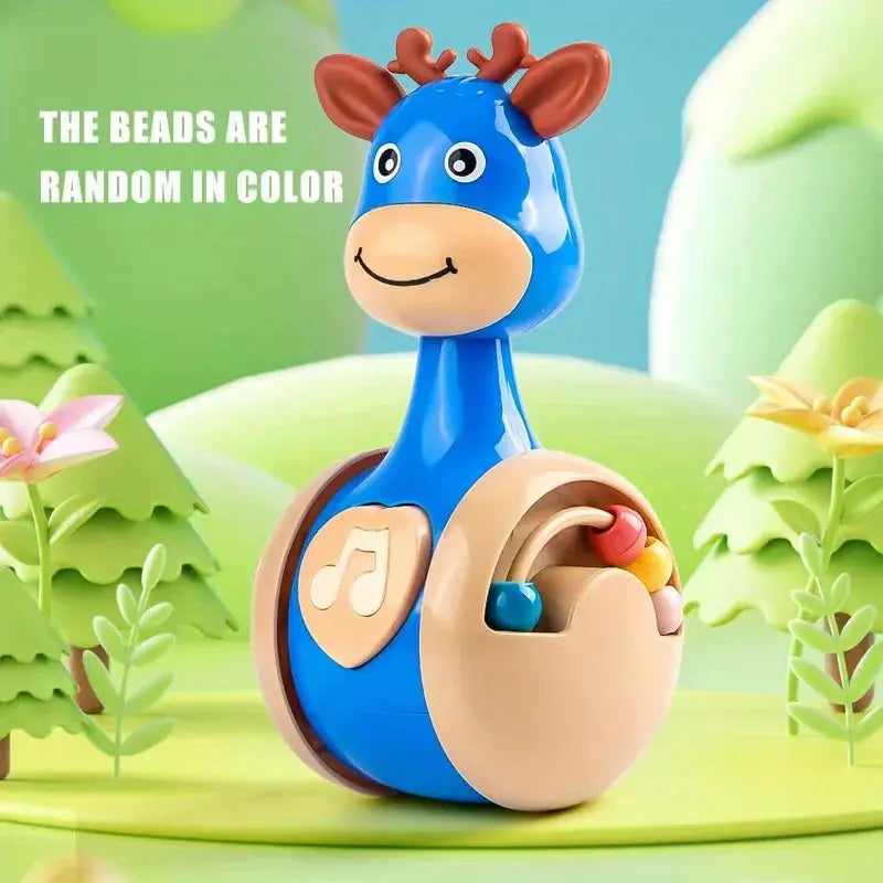 Roly Poly Baby Toys 6 to 12 Months, Tumbler Wobbler Toys for Infant Boy Girl - Perfect for Learning to Climb & Early Education! Pinochio