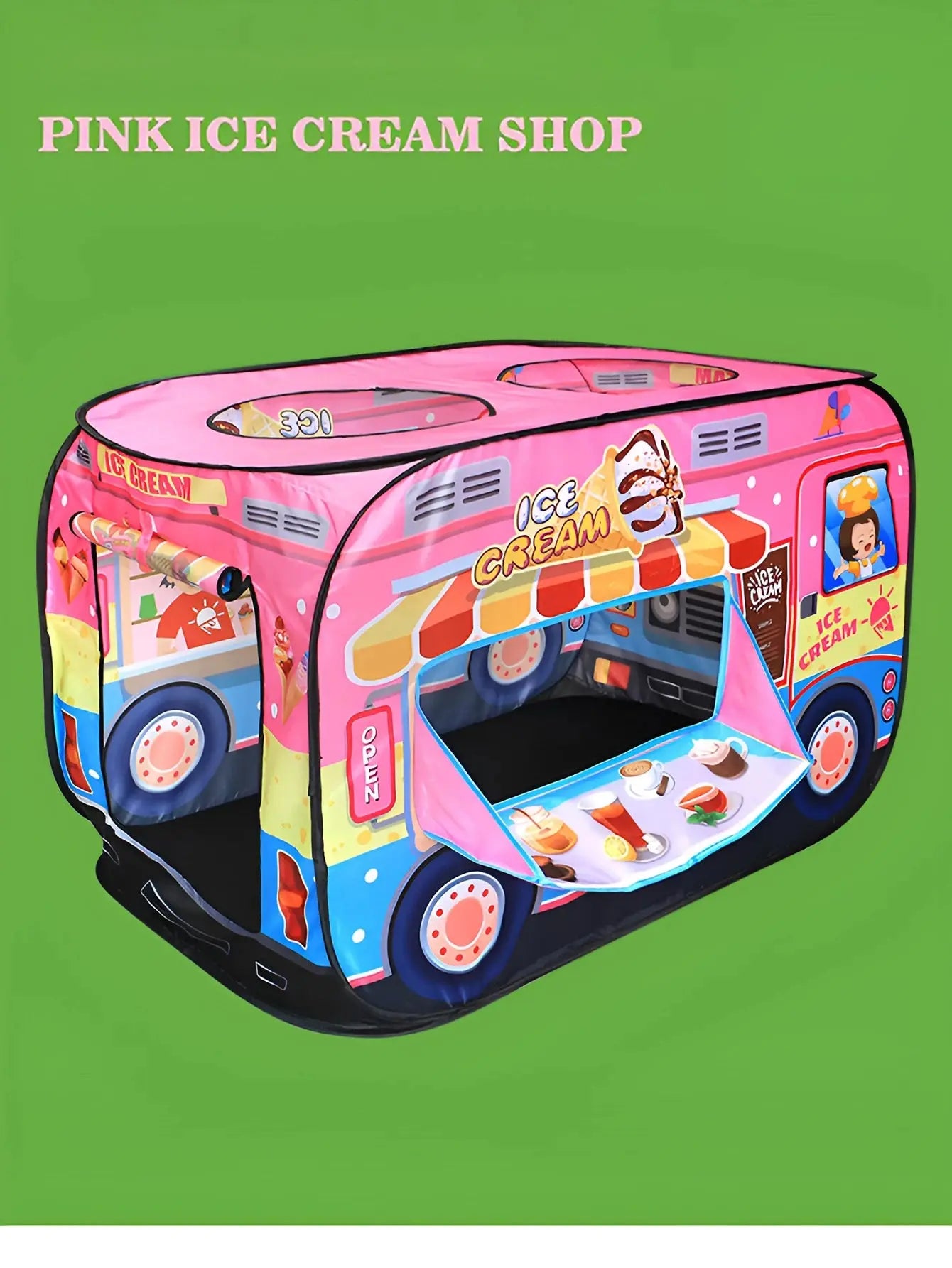 Children's Indoor Car Modeling Theme Play Ocean Ball Pool House Foldable Tent Pinochio