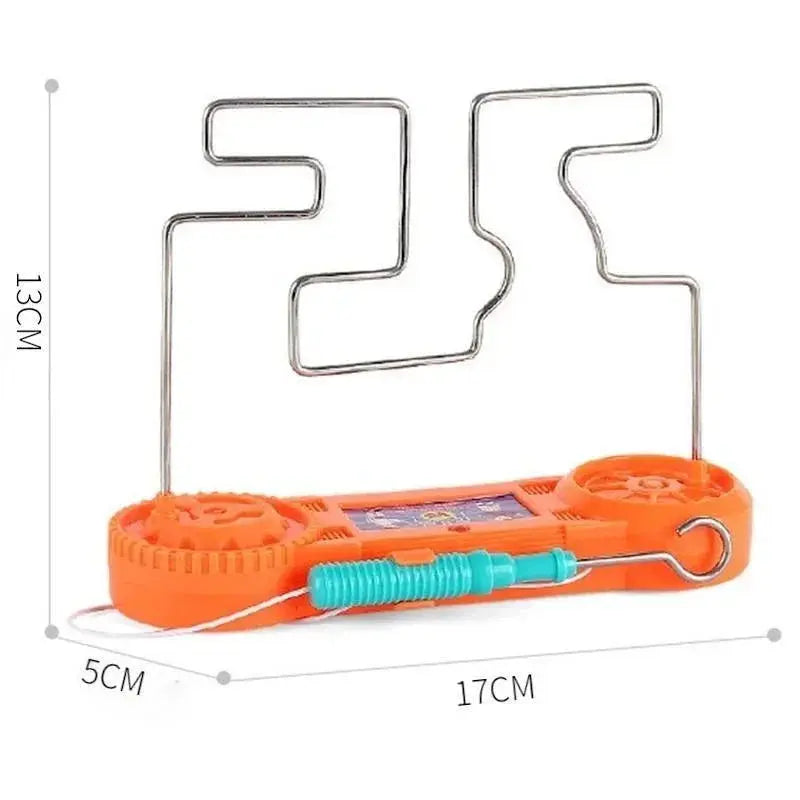 Kids Collison Electric Shock Toy Education Electric Touch Maze Game Party Funny Game Science Experiment Toys for Children Gift Pinochio