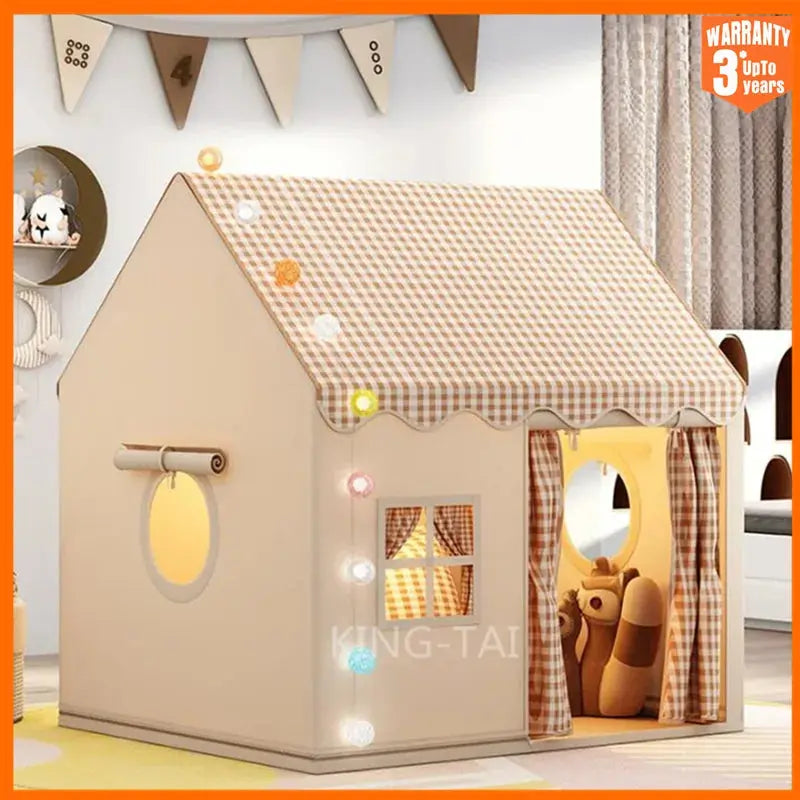 Children's Tent Indoor Play House Outdoor Games Garden Tipi Princess Castle Folding Cubby Toys Tents Enfant Room House Teepee Pinochio