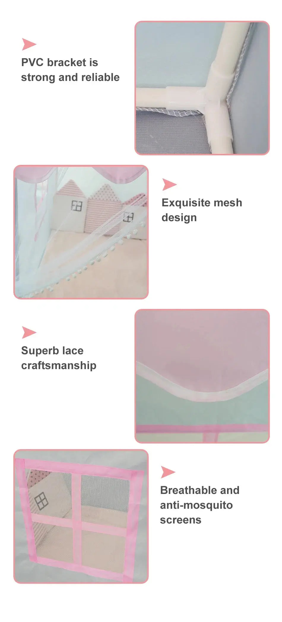 Large Kids Tents Tipi Baby Play House Child Toy Tent 1.35M Wigwam Folding Girls Pink Princess Castle Child Room Decor Pinochio