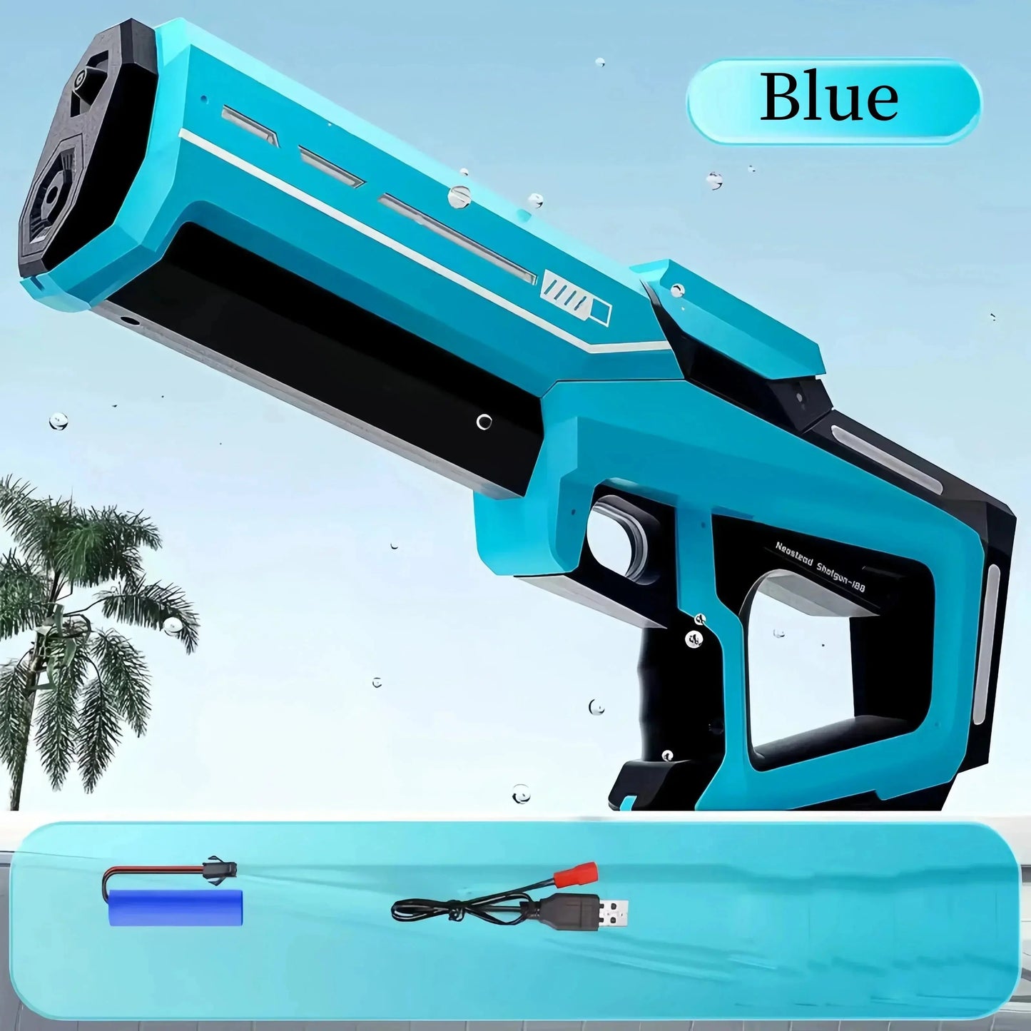 The bestselling children's toy electric water gun can spray water continuously, automatically suck up water and has a long range Pinochio