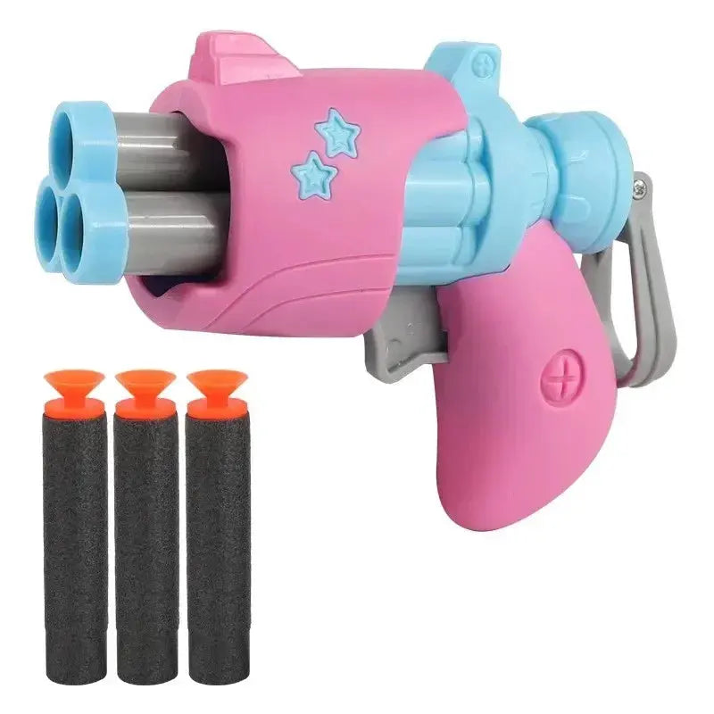 New Radish Soft Bullets Guns Children'S Toy Guns Model Fidget Toy for Kids Adults Stress Relief Toy Children Decompression Gift Pinochio