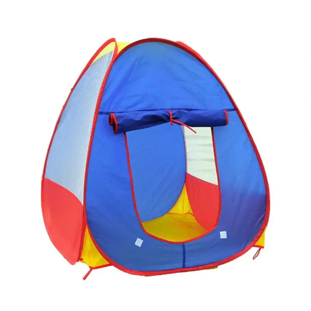 Kids Castle Play Tent Toy for Girls Boys Foldable Playhouse with Mesh Windows Safe Children Indoor Tent Fun Gift for Ages 1-6 Pinochio