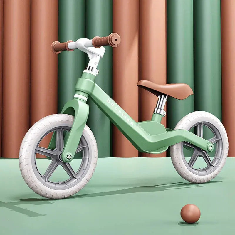 Outdoor Children's Balance Bike Toys Without Foot Pedal Baby Sports Training Walker Bicycle Inflatable Tires Best Gift for Kids Pinochio