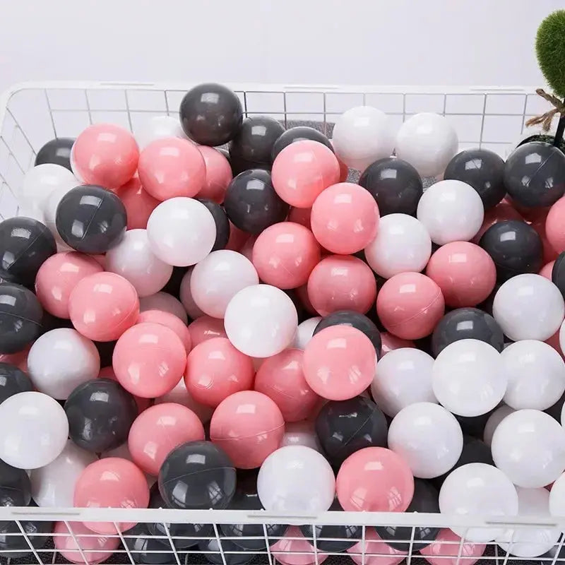 Colors Baby Plastic Balls 50Pc Eco-Friendly Soft Ocean Balls Funny Children Baby Swim Pit Toy Water Pool Ocean Wave Ball Toyball Pinochio