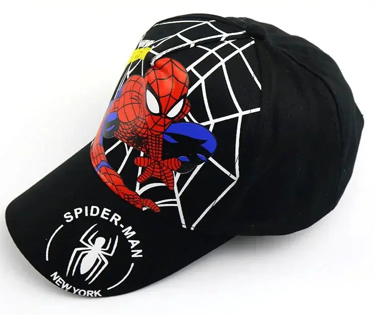 Spiderman Baseball Cap Boys Girls Hats Superhero Peripheral Sunhat Childrens Birthday Gift Cosplay Props Fashion Caps Pinochio