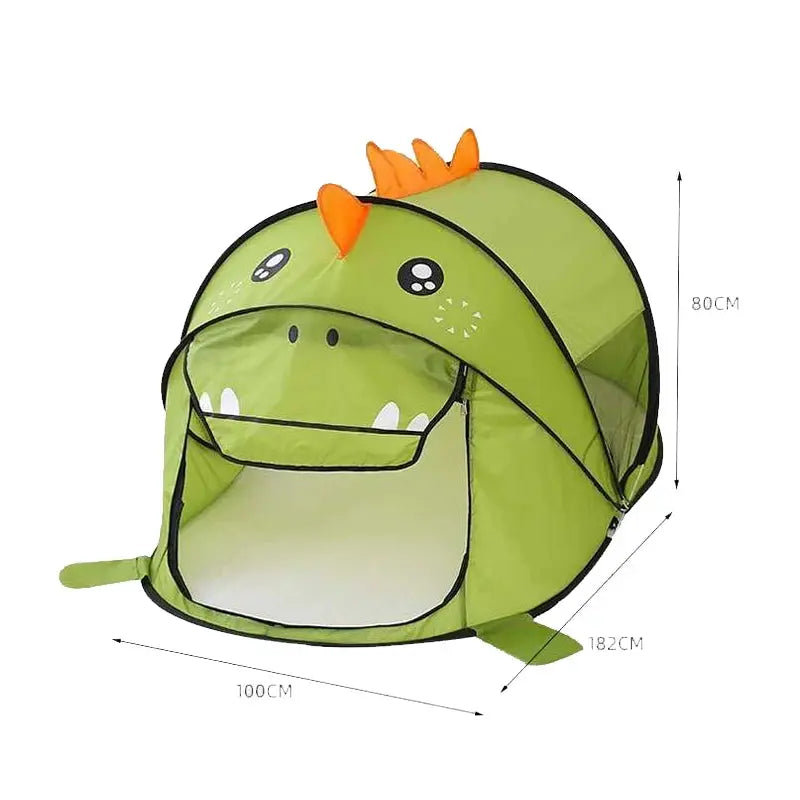Children'S Pop-Up Game Tent Cartoon Animal Gameplay House Indoor Outdoor Tent House Toys Convenient To Carry Perfect Kids Gifts Pinochio