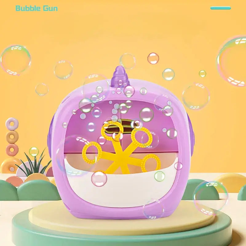 Electric Bubble Cartoon Dinosaur Animal Shape Full Automatic Continuous Bubble Hand-held Desktop Bubble Machin Pinochio