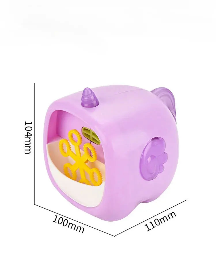 Electric Bubble Cartoon Dinosaur Animal Shape Full Automatic Continuous Bubble Hand-held Desktop Bubble Machin Pinochio