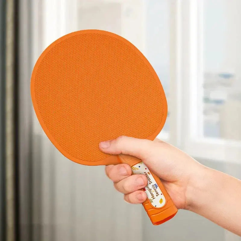 Hanging Table Tennis Trainer Set Portable PingPong Ball Set with Ping Pong Balls&Paddle Indoor Table Tennis Adjustable Trainer Pinochio