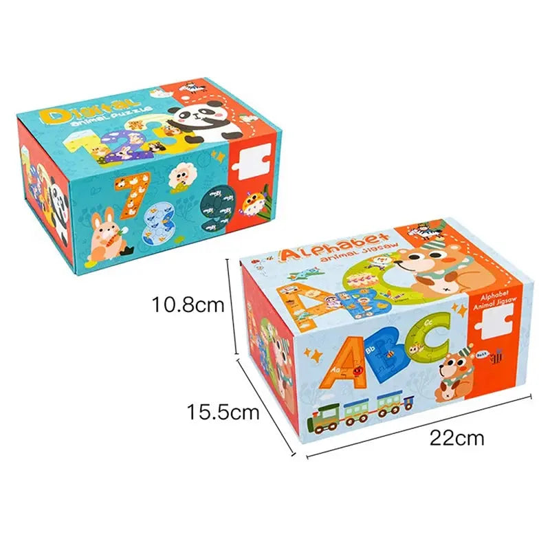 Montessori Wooden Alphabet Puzzles for Kids 3 4 5 Years ABC Kids Learning Toys Educational Montessori Puzzle for Preschool Boys Pinochio