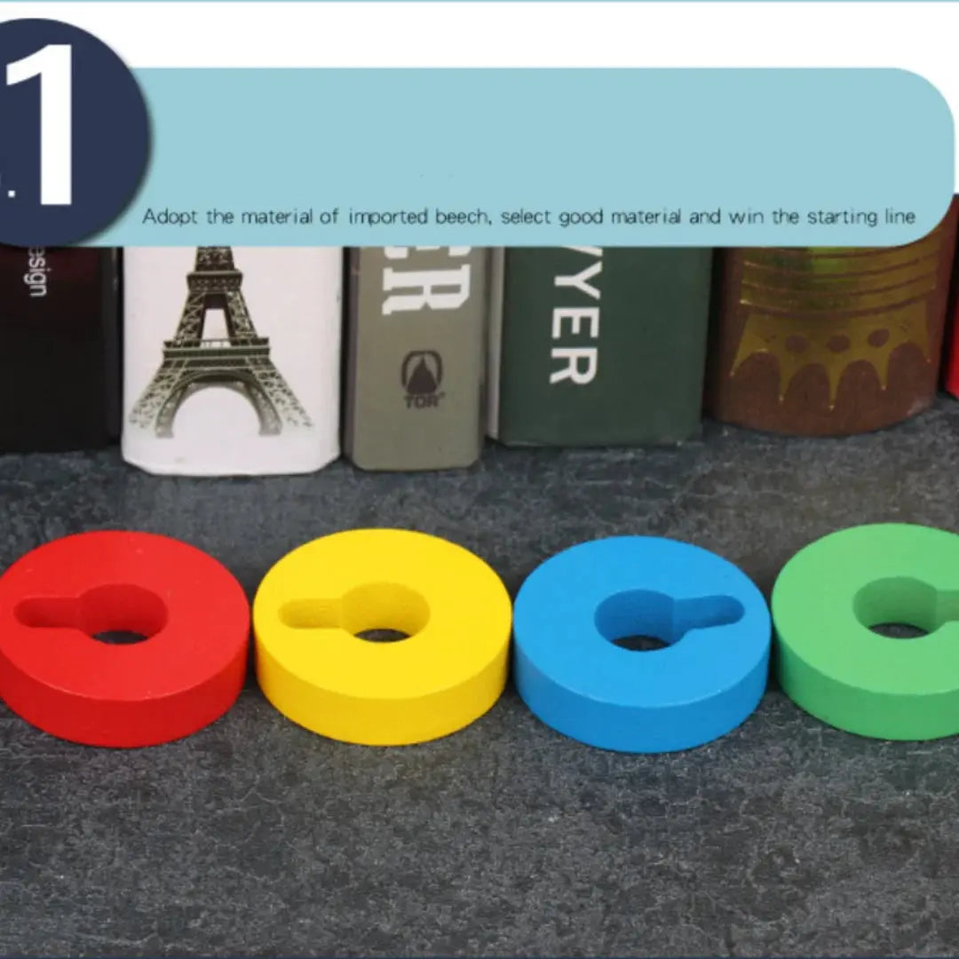 Wooden Toys for Kids Children's Montessori Early Education Toys Logical Training Toys for Baby Birthday Gift for Boys and Girls Pinochio