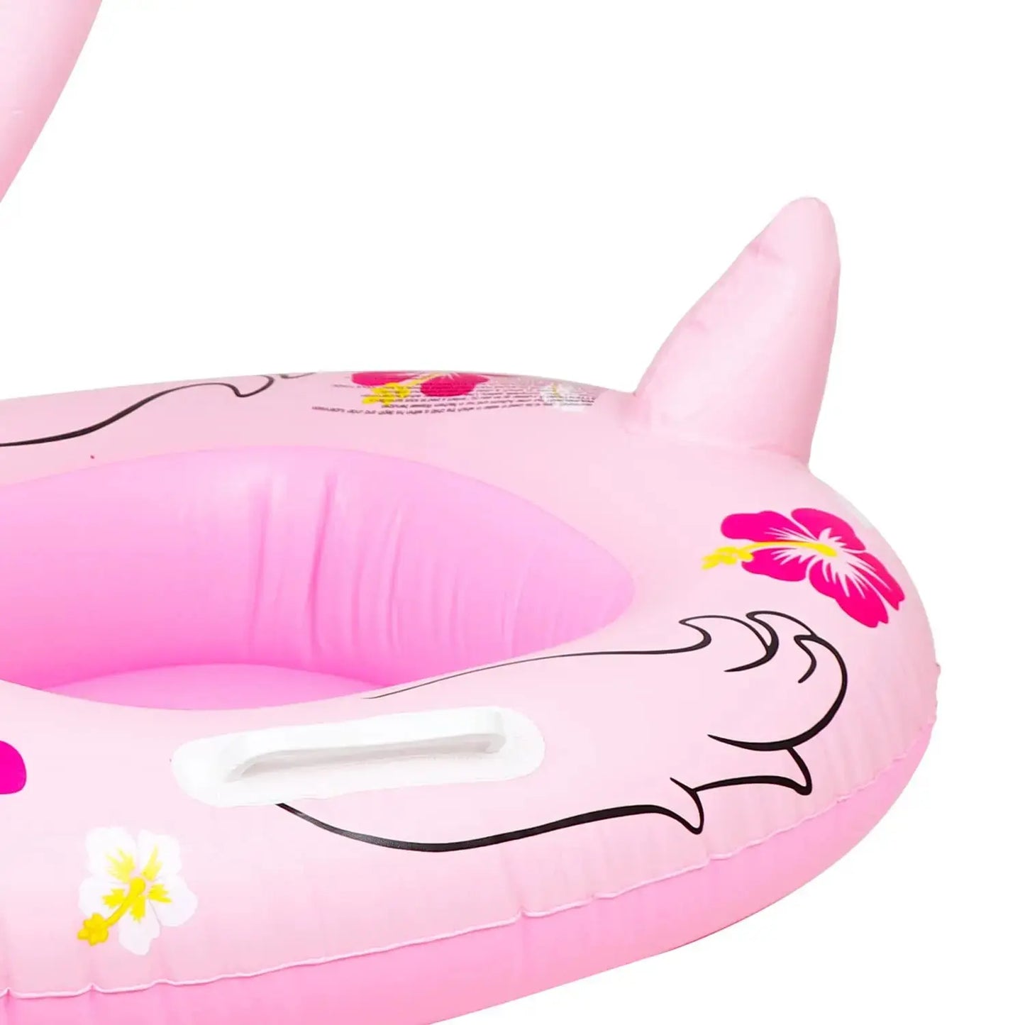 Summer Inflatable Toy Floating Seat Flamingo Shape Water Swimming Ring for Baby Outdoor Pool Inflatable Swimming Ring Water Toys Pinochio
