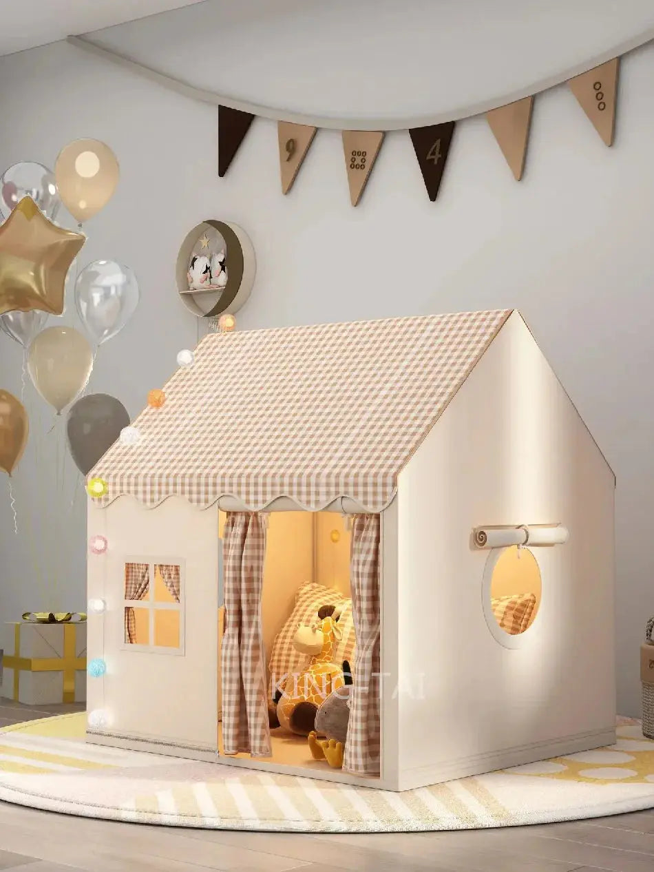 Children's Tent Indoor Play House Outdoor Games Garden Tipi Princess Castle Folding Cubby Toys Tents Enfant Room House Teepee Pinochio