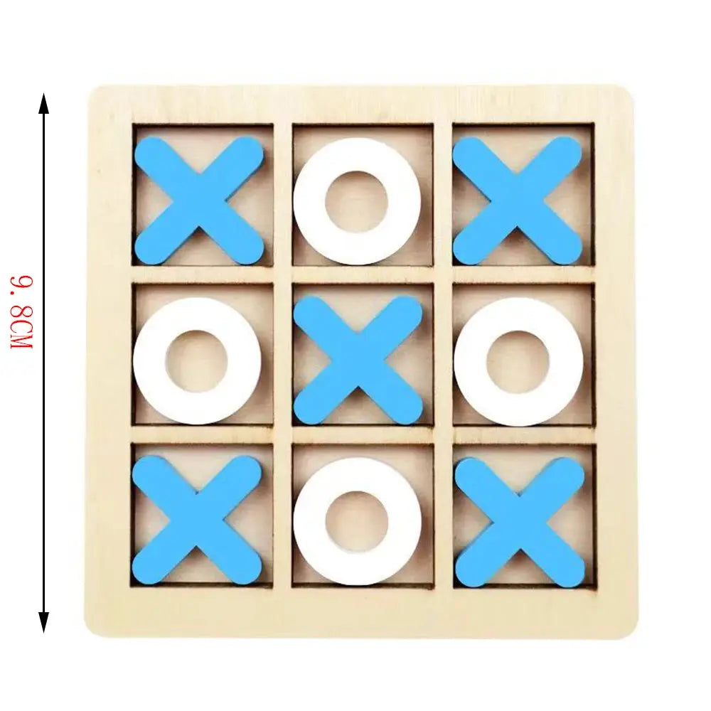 Funny Gifts Desk Decoration Family Games Table Toy Board Game Tic Tac Toe Pinochio