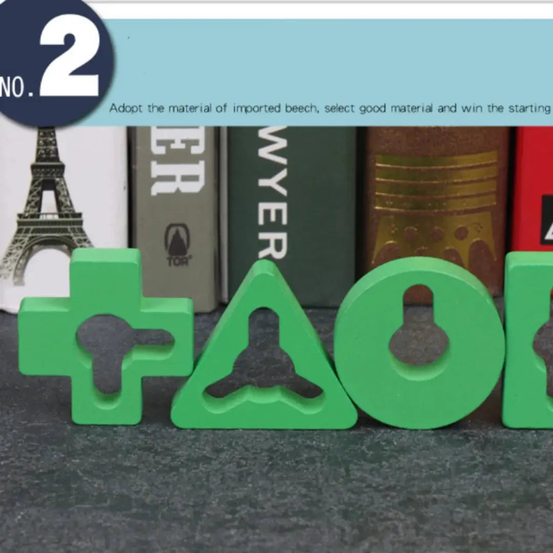 Wooden Toys for Kids Children's Montessori Early Education Toys Logical Training Toys for Baby Birthday Gift for Boys and Girls Pinochio