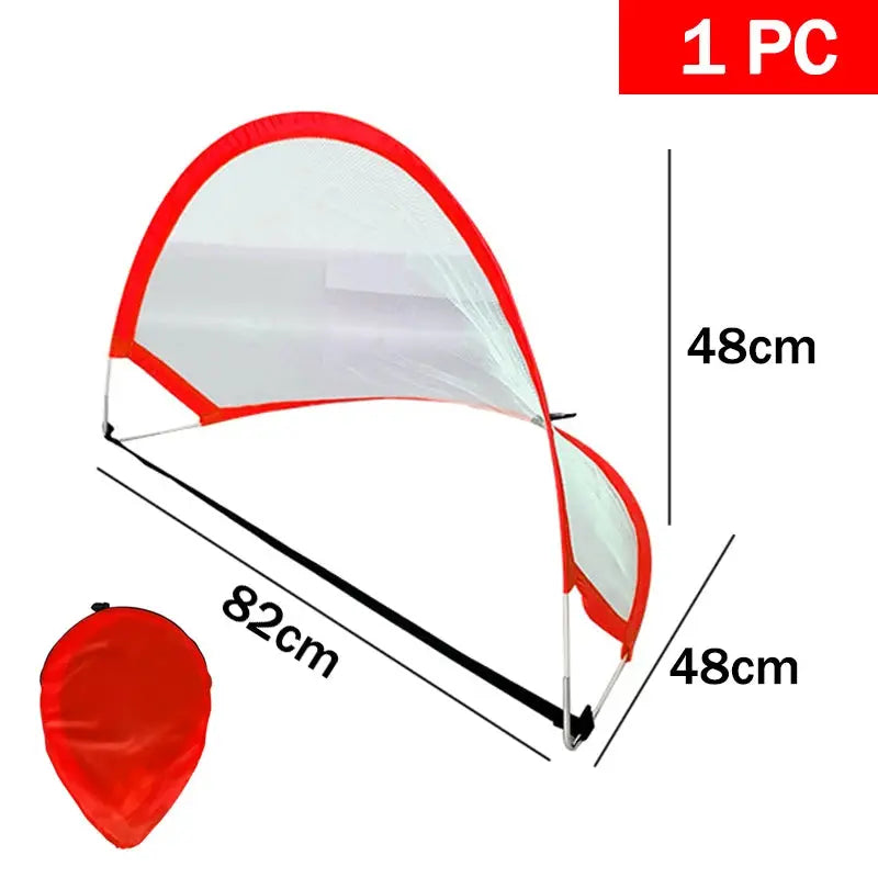 Children Soccer Outdoor Sports Toys Portable Folding Football Goal Outside Sports Parent-Child Interactive Activities Games Toys Pinochio