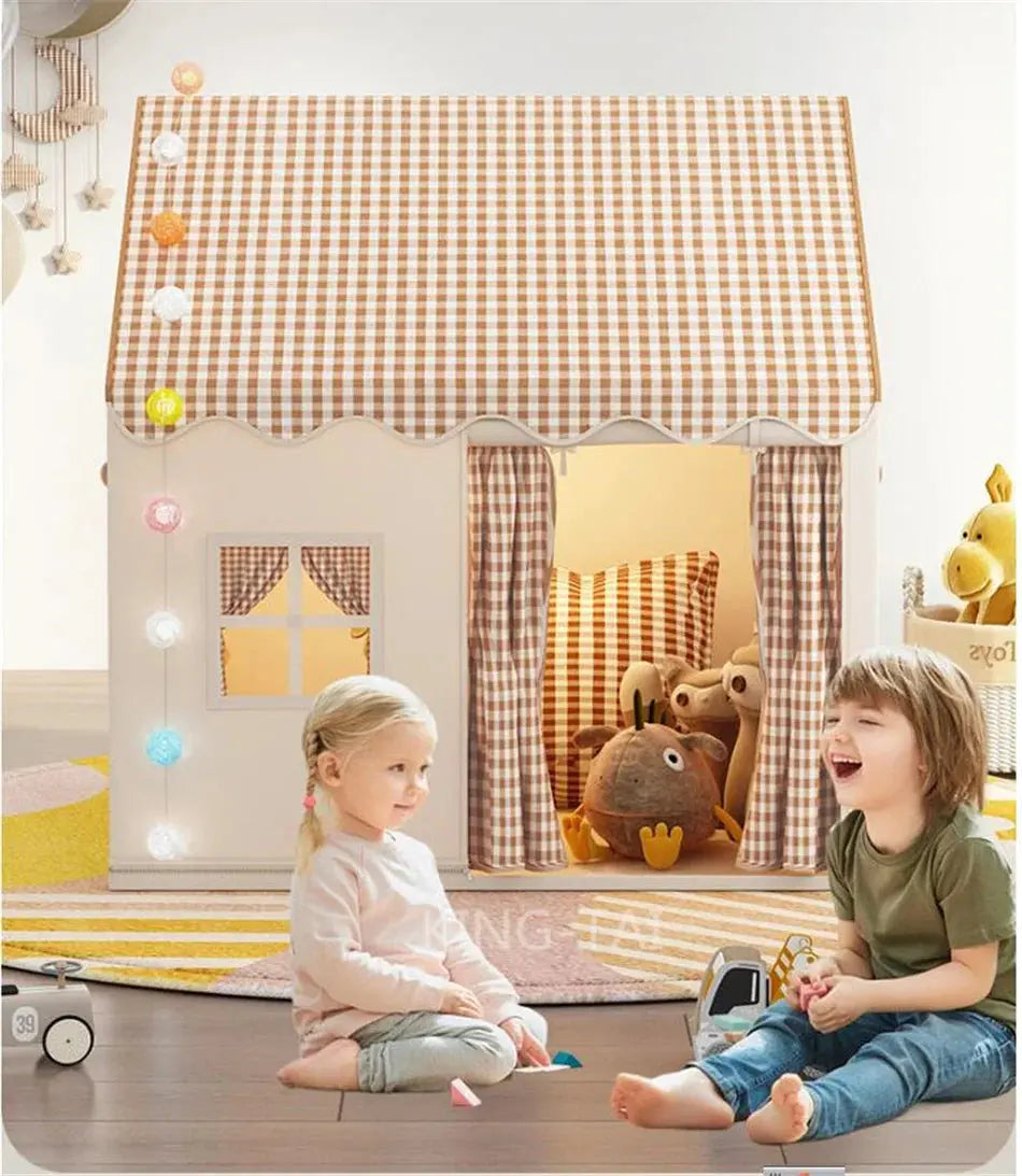 Children's Tent Indoor Play House Outdoor Games Garden Tipi Princess Castle Folding Cubby Toys Tents Enfant Room House Teepee Pinochio