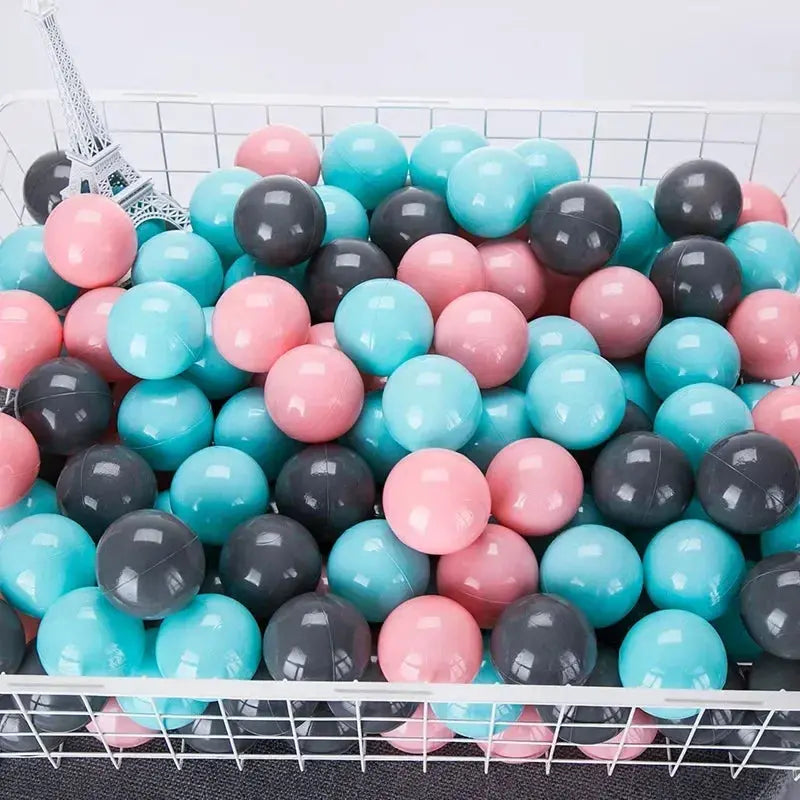 Colors Baby Plastic Balls 50Pc Eco-Friendly Soft Ocean Balls Funny Children Baby Swim Pit Toy Water Pool Ocean Wave Ball Toyball Pinochio
