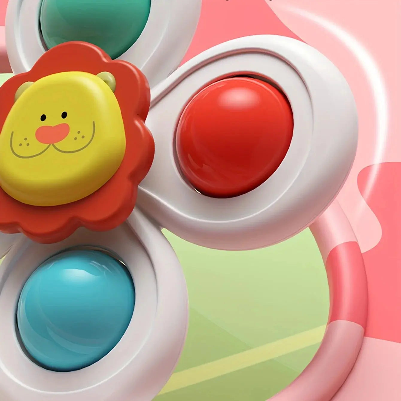 Baby Suction Cup Spinner Bath Toys for Age 1 2 3 Boys Girls Spinning Sensory Toys Airplane Car Travel Dining Chairs Window Toys Pinochio