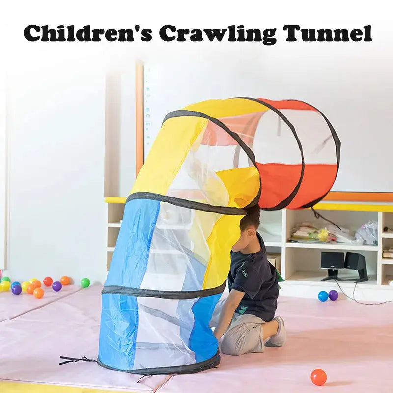Portable Children's Tent Crawling Tunnel Beach Toys Ball Pool Tent Kids Pop-up Tent Indoor Crawling Games Child Play House Tents Pinochio