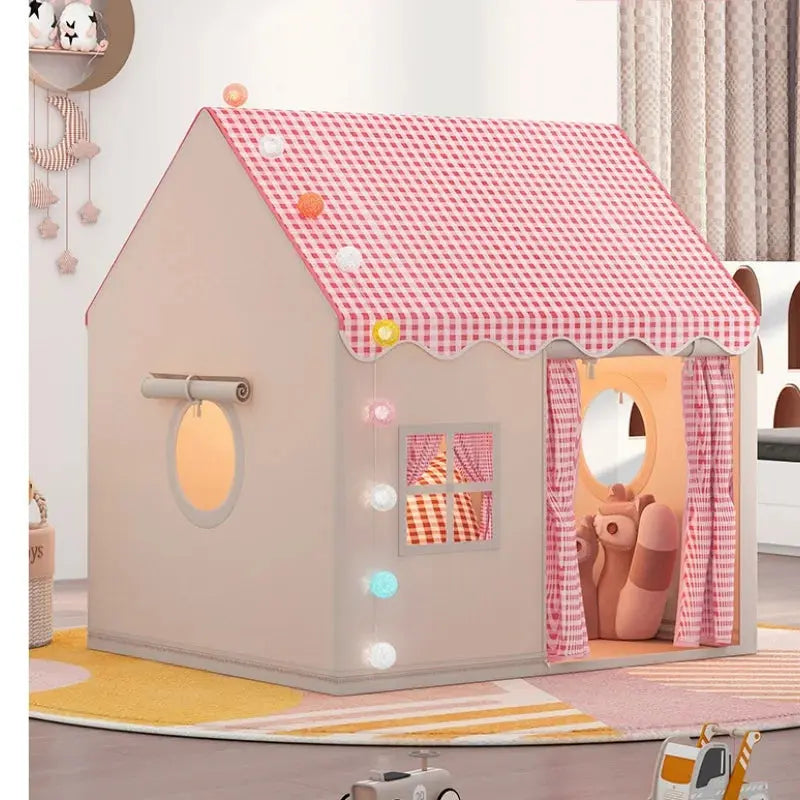 Children's Tent Indoor Play House Outdoor Games Garden Tipi Princess Castle Folding Cubby Toys Tents Enfant Room House Teepee Pinochio