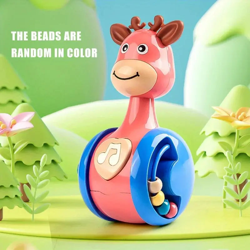 Roly Poly Baby Toys 6 to 12 Months, Tumbler Wobbler Toys for Infant Boy Girl - Perfect for Learning to Climb & Early Education! Pinochio