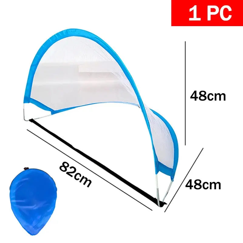 Children Soccer Outdoor Sports Toys Portable Folding Football Goal Outside Sports Parent-Child Interactive Activities Games Toys Pinochio