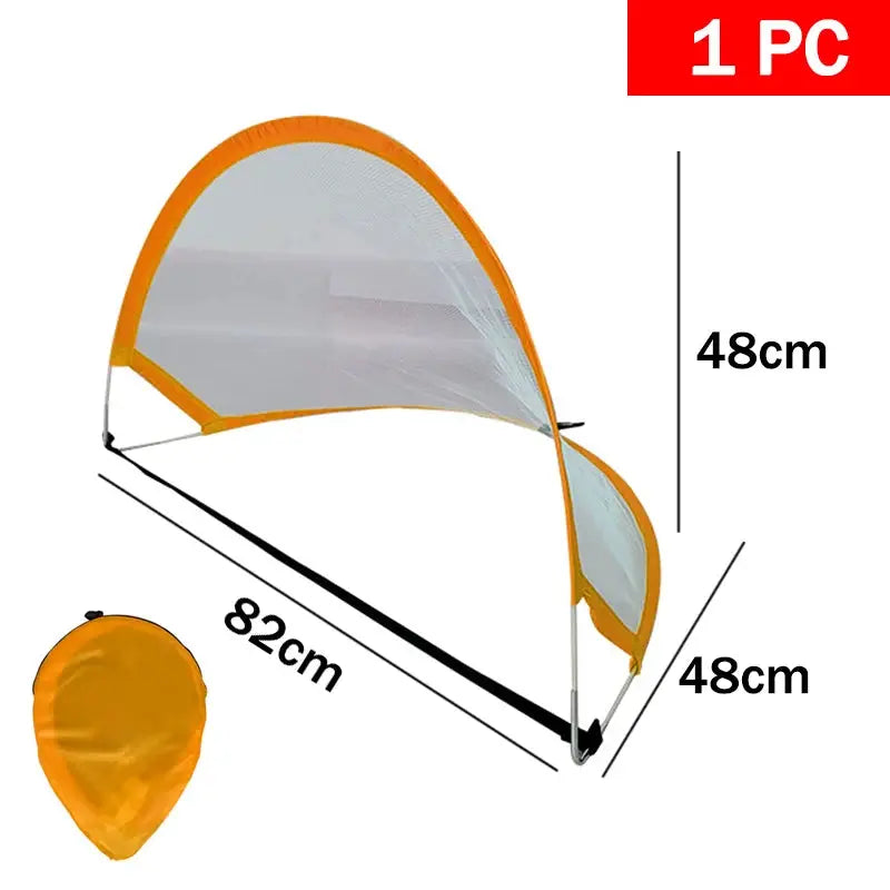 Children Soccer Outdoor Sports Toys Portable Folding Football Goal Outside Sports Parent-Child Interactive Activities Games Toys Pinochio