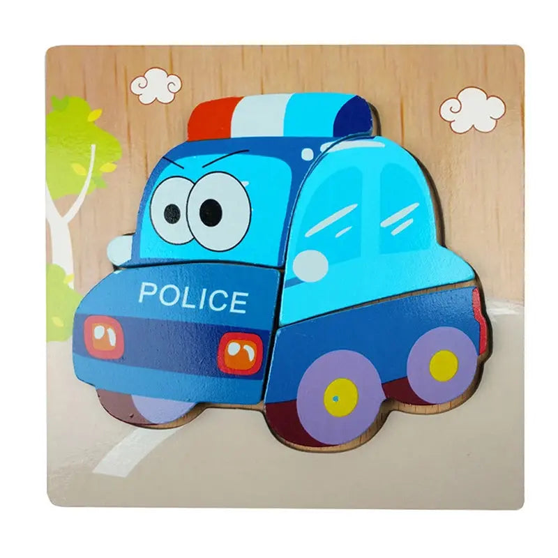Kids Montessori 3D Wooden Puzzle Hands Grab Child Puzzle Educational Learning Toys Baby Games Puzzles For Kids 1 2 3 Years Old Pinochio