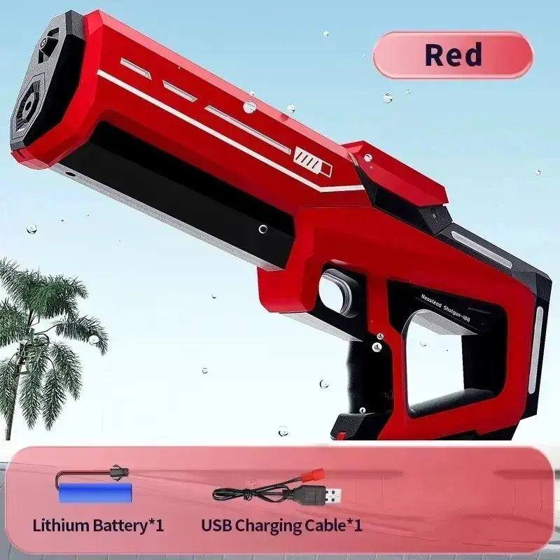 The bestselling children's toy electric water gun can spray water continuously, automatically suck up water and has a long range Pinochio