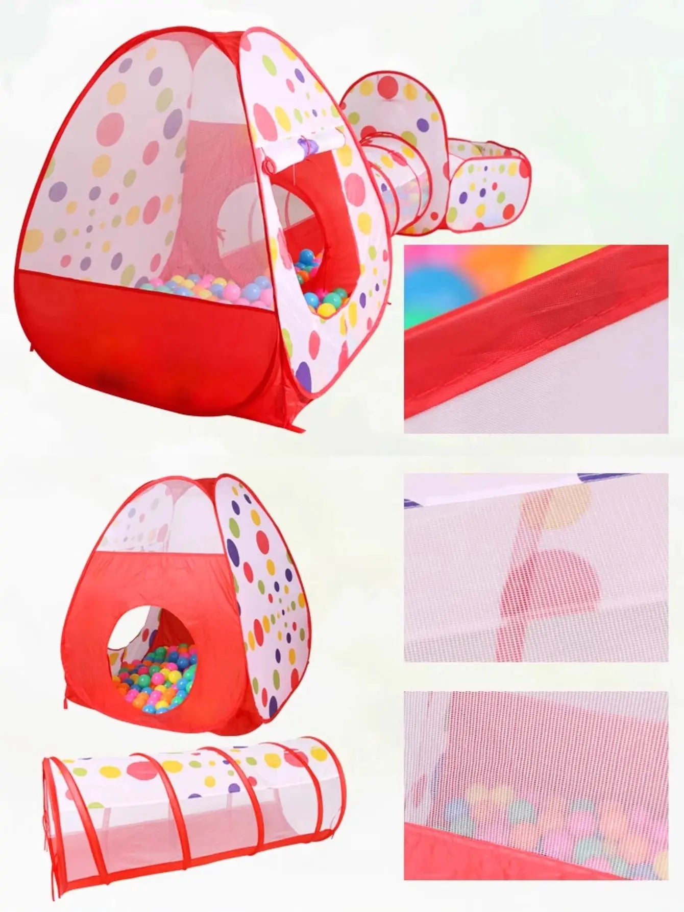 Game tent Indoor and outdoor toy game house foldable ocean ball pool tent large space Pinochio