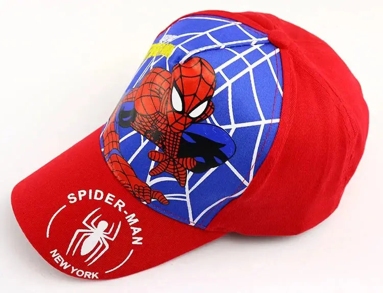 Spiderman Baseball Cap Boys Girls Hats Superhero Peripheral Sunhat Childrens Birthday Gift Cosplay Props Fashion Caps Pinochio